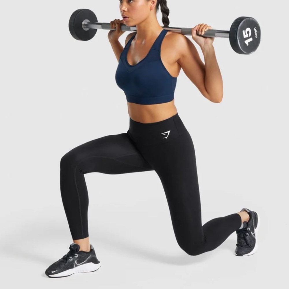black training gymshark leggings